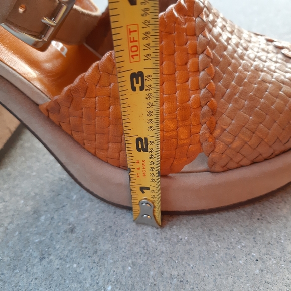 Stephane Kelian, Made in France, Braided Leather Platform Sandal, Luxury, SZ 9 - Picture 15 of 16